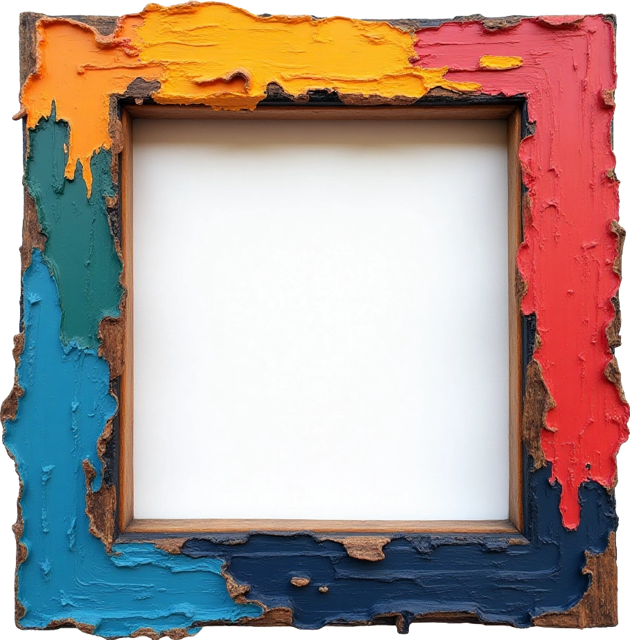 Colorful Canvas Frame